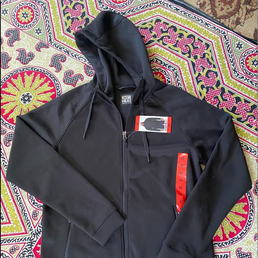 Black zip up